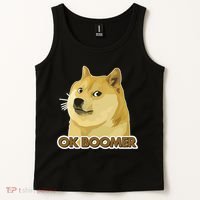 Ok Boomer Doge Tank Top thumb 2