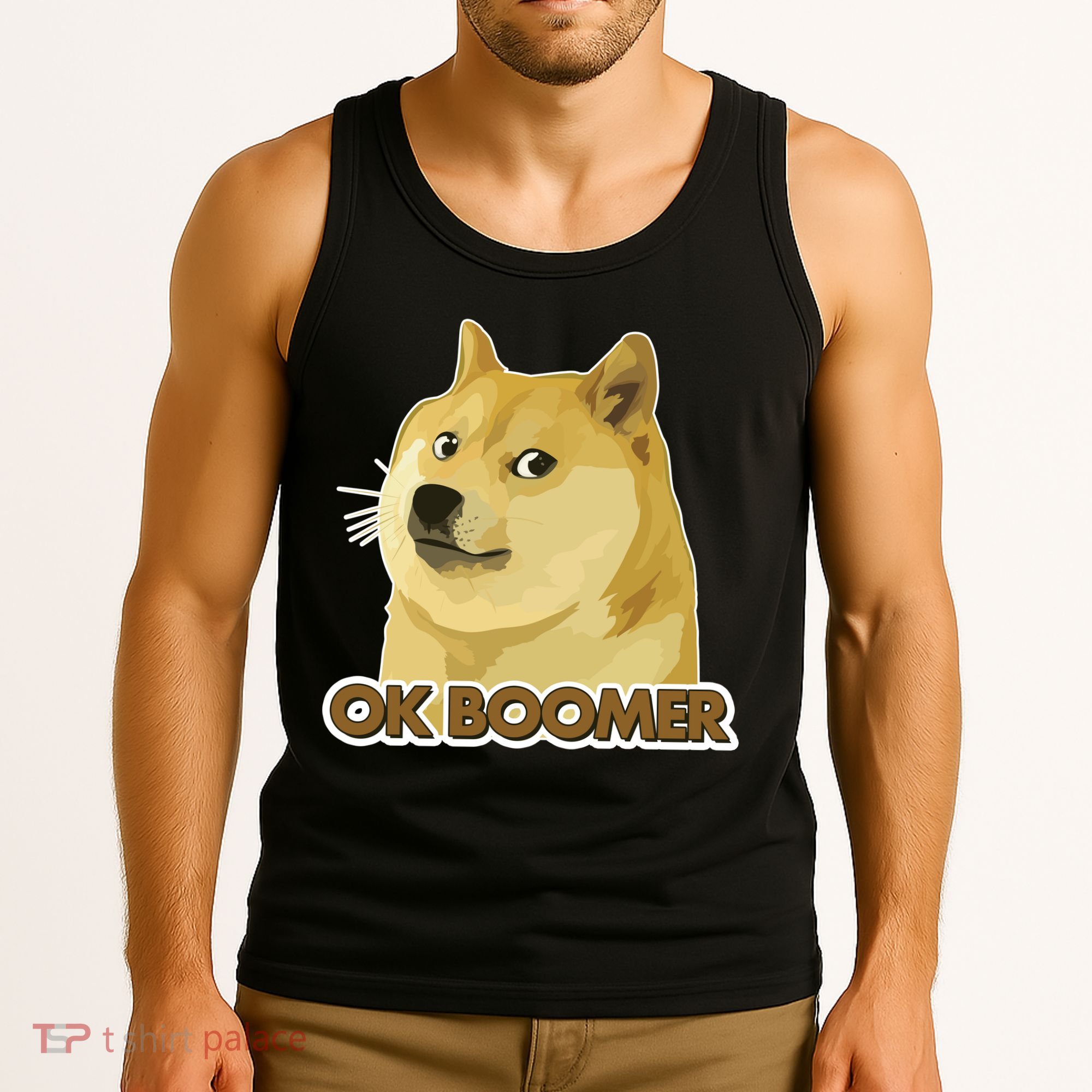 Ok Boomer Doge Tank Top