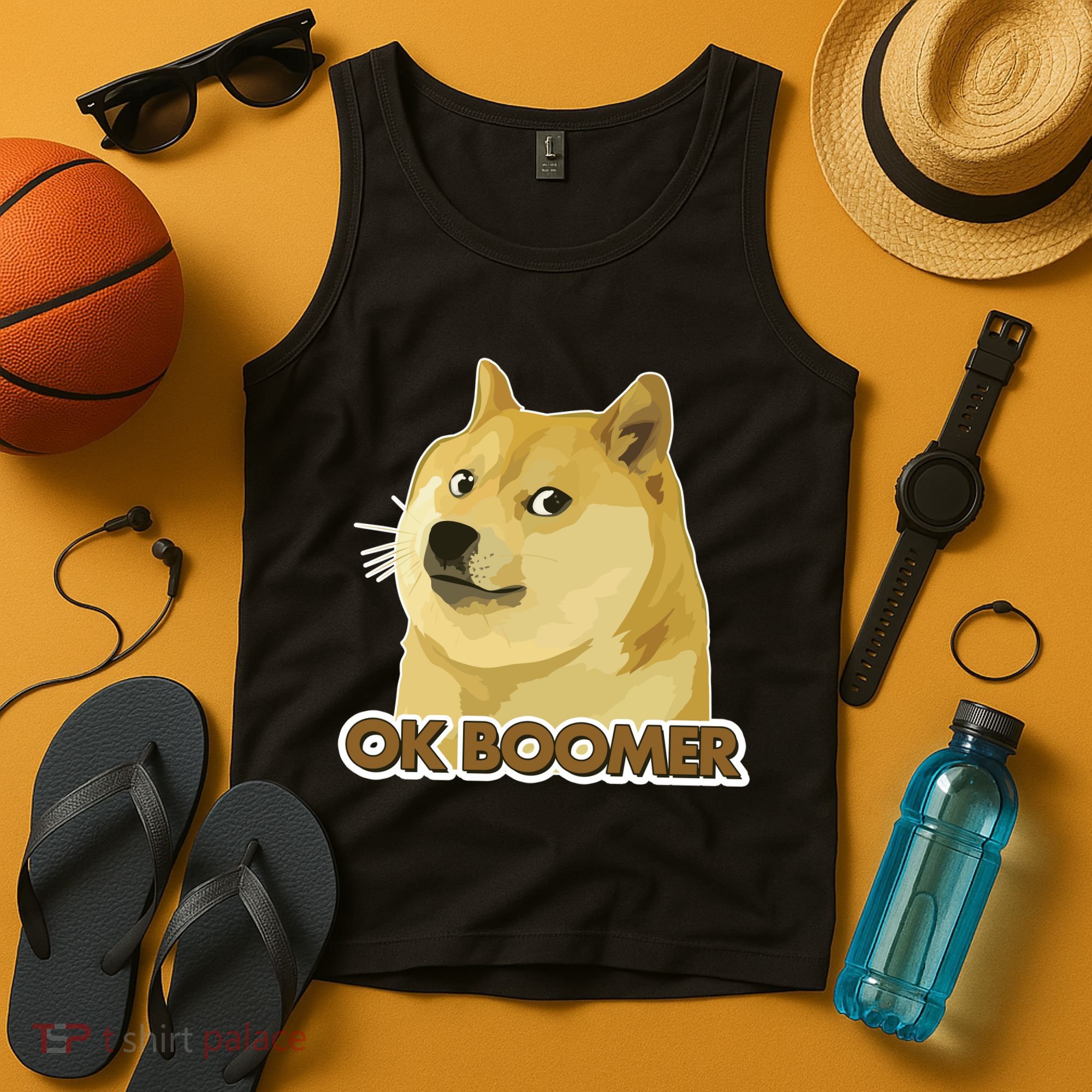 Ok Boomer Doge Tank Top