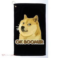 Ok Boomer Doge Golf Towel thumb 0