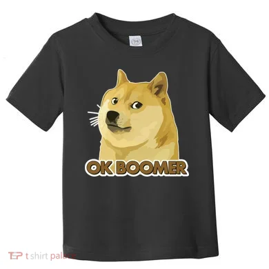 Ok Boomer Doge Toddler T-Shirt