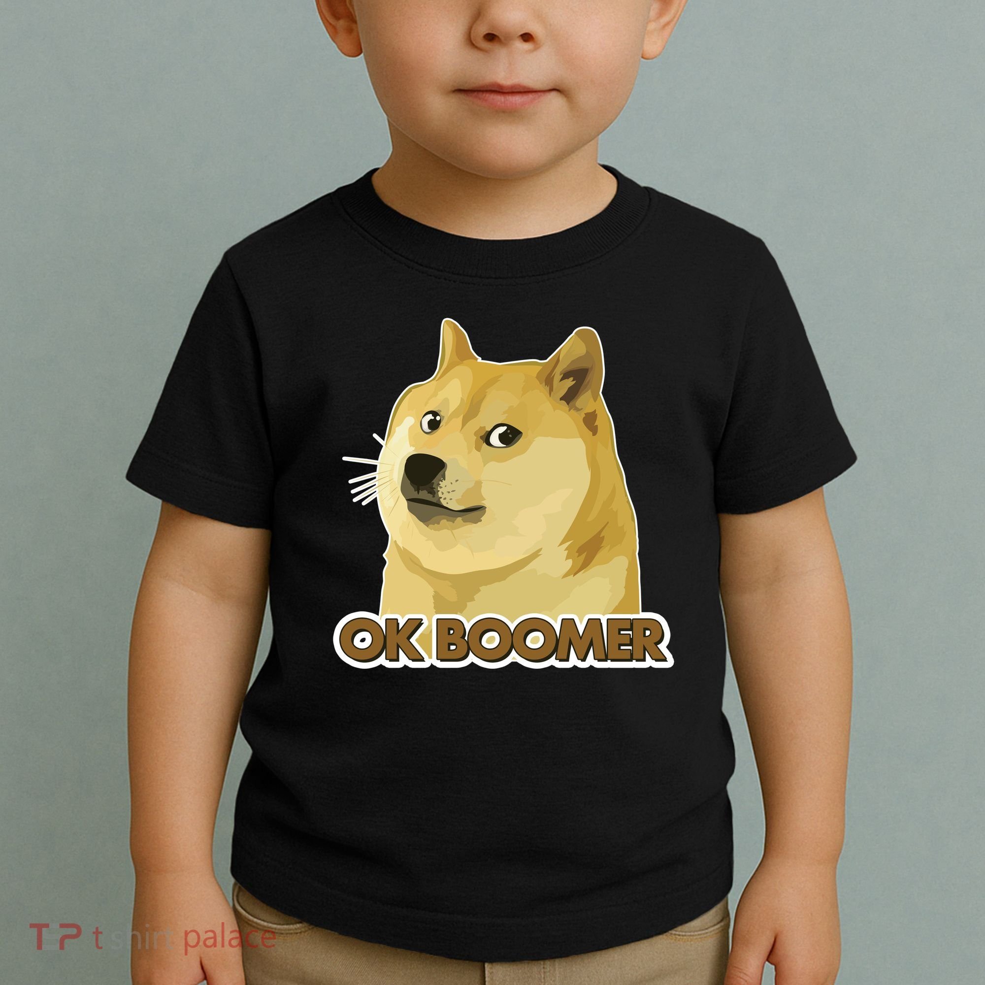 Ok Boomer Doge Toddler T-Shirt