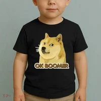 Ok Boomer Doge Toddler T-Shirt thumb 2