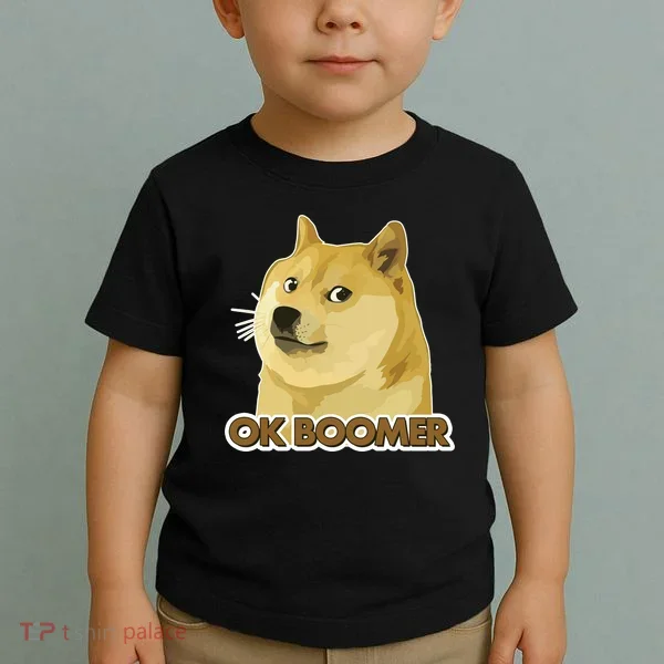 Ok Boomer Doge Toddler T-Shirt