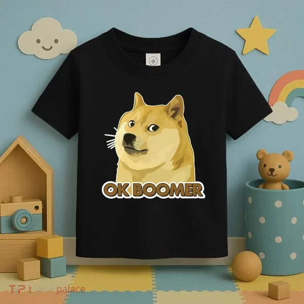Ok Boomer Doge Toddler T-Shirt