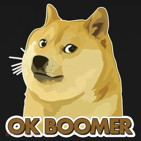 Ok Boomer Doge Toddler T-Shirt