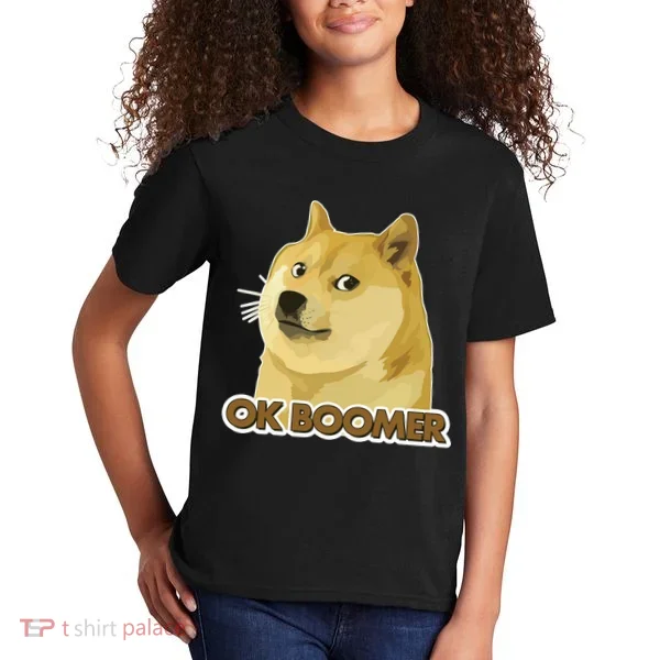 Ok Boomer Doge Kids T-Shirt