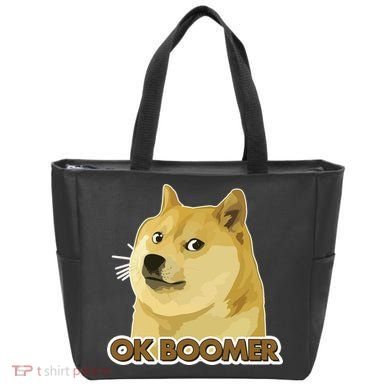 Ok Boomer Doge Tote Bag
