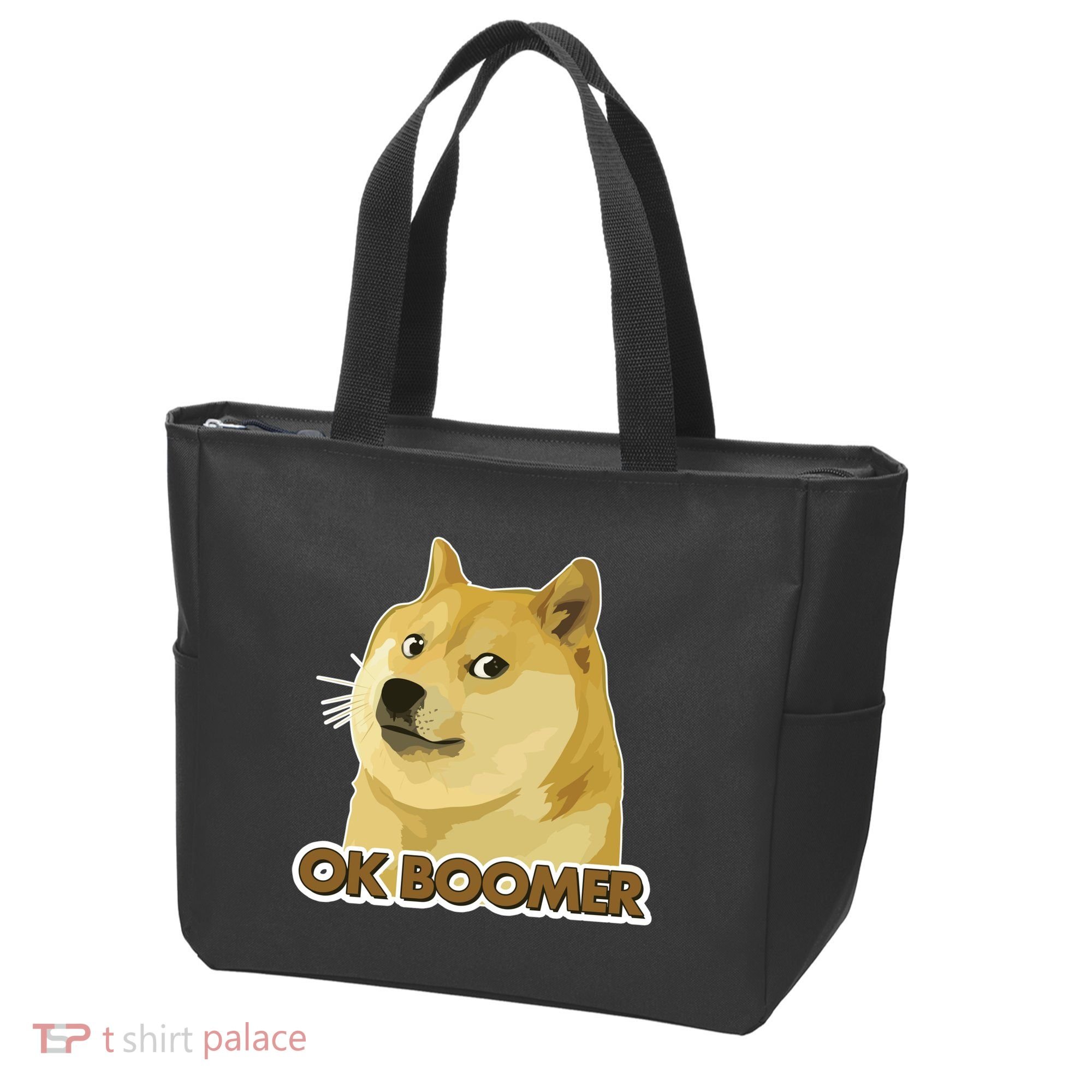 Ok Boomer Doge Tote Bag