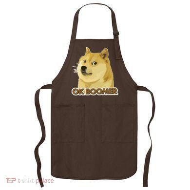 Ok Boomer Doge Apron