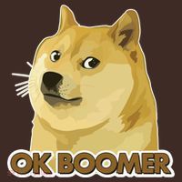 Ok Boomer Doge Coaster thumb 2