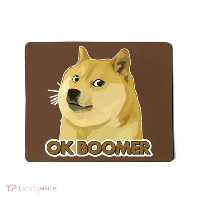 Ok Boomer Doge Mousepad