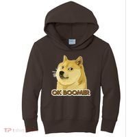 Ok Boomer Doge Kids Hoodie thumb 0