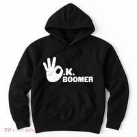 OK Boomer Funny Millenial OK Clapback Sarcasm Hoodie thumb 0