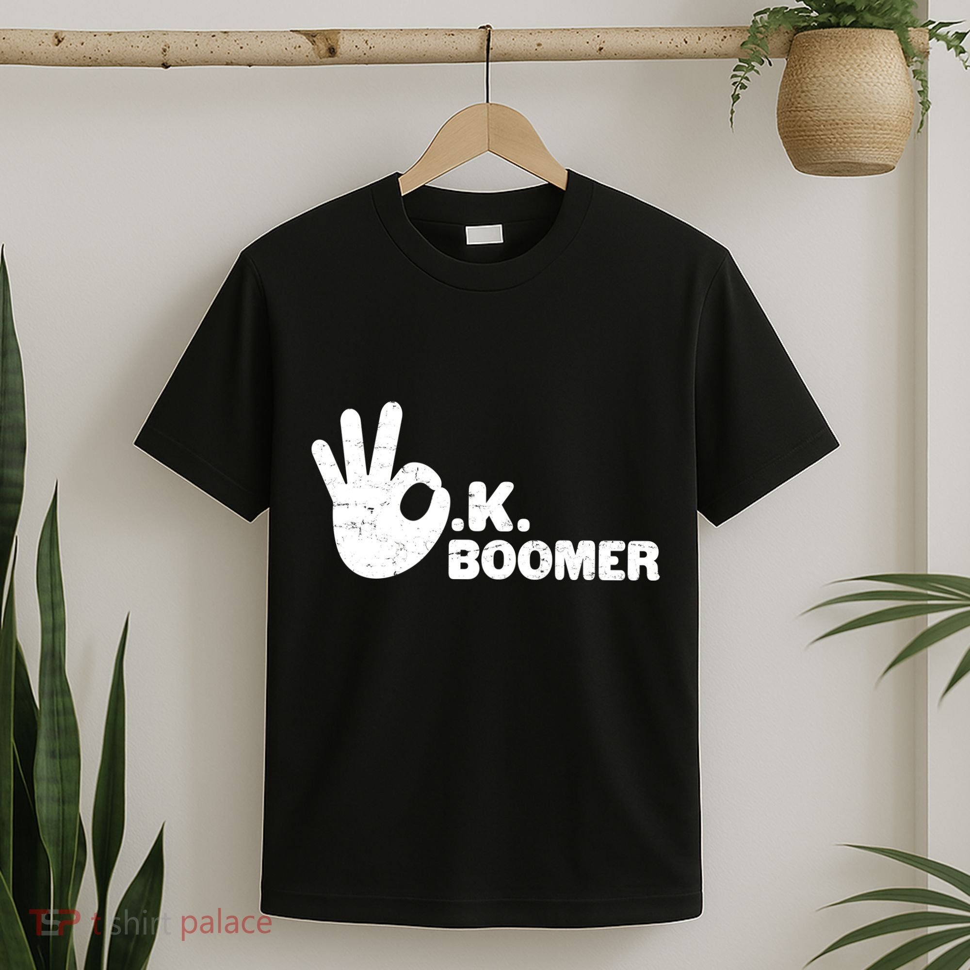 OK Boomer Funny Millenial OK Clapback Sarcasm T-Shirt