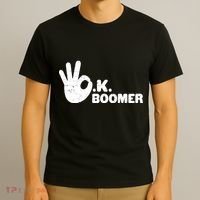 OK Boomer Funny Millenial OK Clapback Sarcasm T-Shirt thumb 3