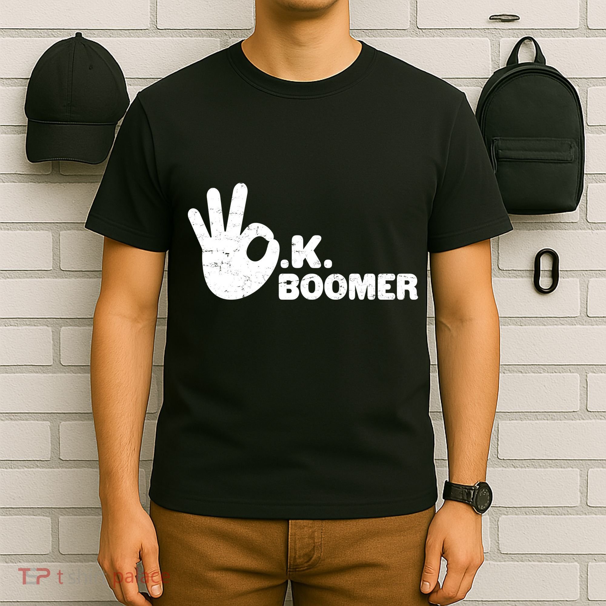 OK Boomer Funny Millenial OK Clapback Sarcasm T-Shirt