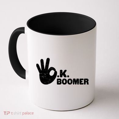 OK Boomer Funny Millenial OK Clapback Sarcasm Coffee Mug