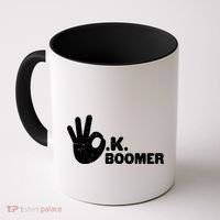 OK Boomer Funny Millenial OK Clapback Sarcasm Coffee Mug thumb 0