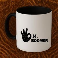 OK Boomer Funny Millenial OK Clapback Sarcasm Coffee Mug thumb 2