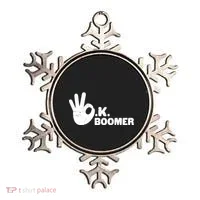 OK Boomer Funny Millenial OK Clapback Sarcasm Ornament thumb 0