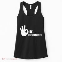 OK Boomer Funny Millenial OK Clapback Sarcasm Women's Tank Top thumb 0