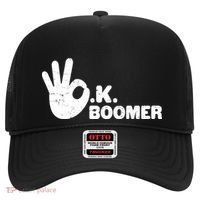 OK Boomer Funny Millenial OK Clapback Sarcasm Hat thumb 0