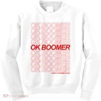 Ok Boomer Have a Terrible Day Kids Sweatshirt thumb 0