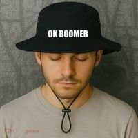 Ok Boomer Okay Gen Z Millennials Generation Bucket Hat thumb 2