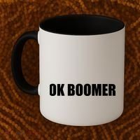 Ok Boomer Okay Gen Z Millennials Generation Coffee Mug thumb 2