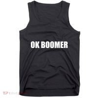 Ok Boomer Okay Gen Z Millennials Generation Tank Top thumb 0