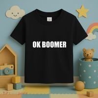 Ok Boomer Okay Gen Z Millennials Generation Toddler T-Shirt thumb 3
