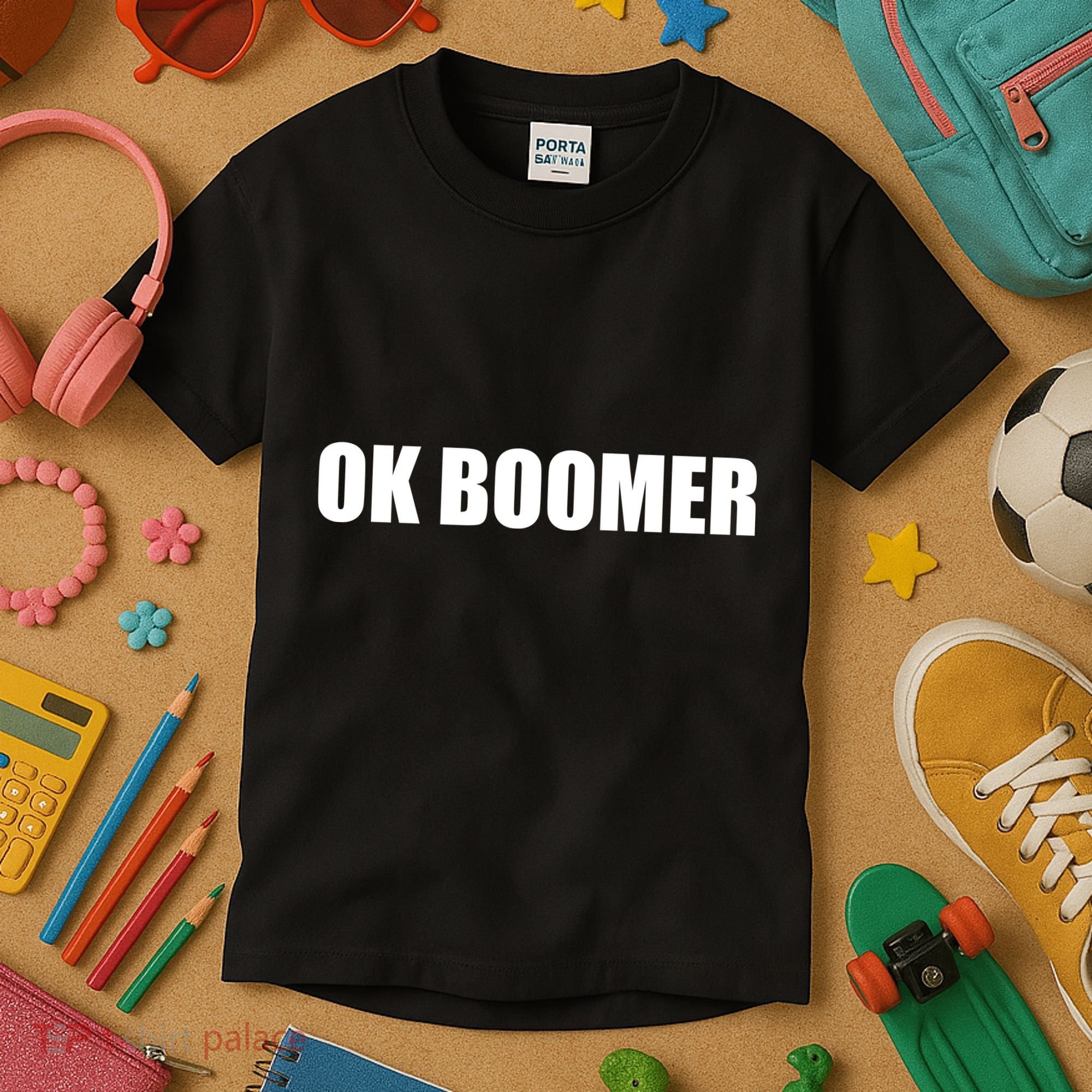Ok Boomer Okay Gen Z Millennials Generation Kids T-Shirt