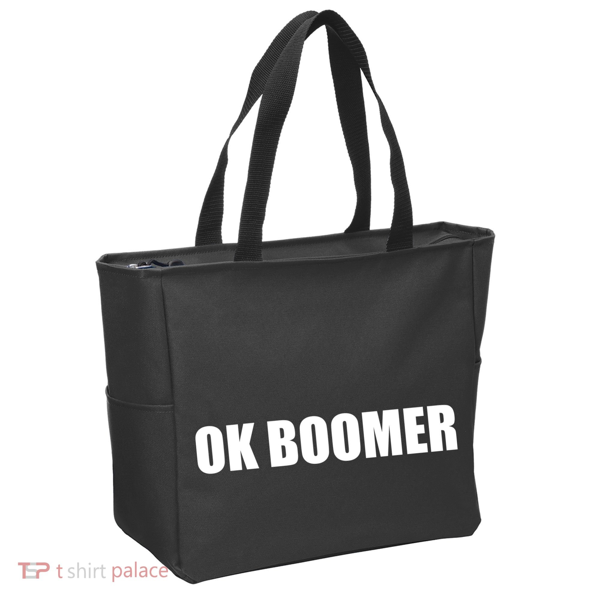 Ok Boomer Okay Gen Z Millennials Generation Tote Bag