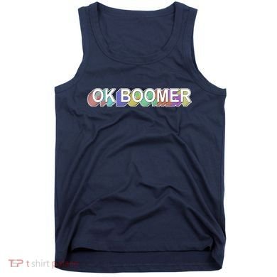 Ok Boomer Retro 80's Colors Tank Top