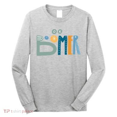 Ok Boomer Retro Style Long Sleeve Shirt