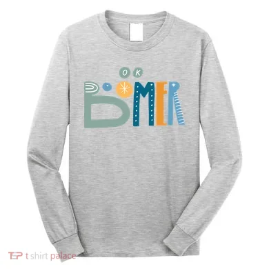 Ok Boomer Retro Style Long Sleeve Shirt