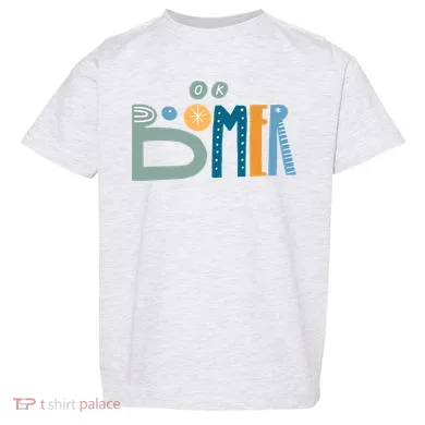 Ok Boomer Retro Style Toddler T-Shirt