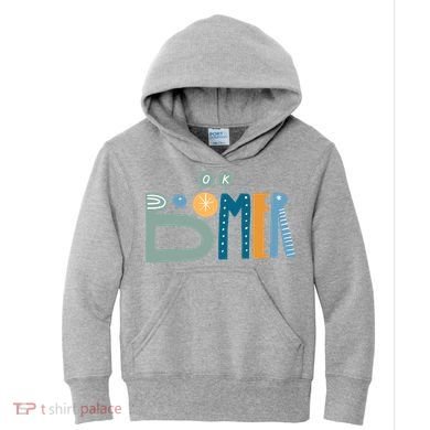 Ok Boomer Retro Style Kids Hoodie