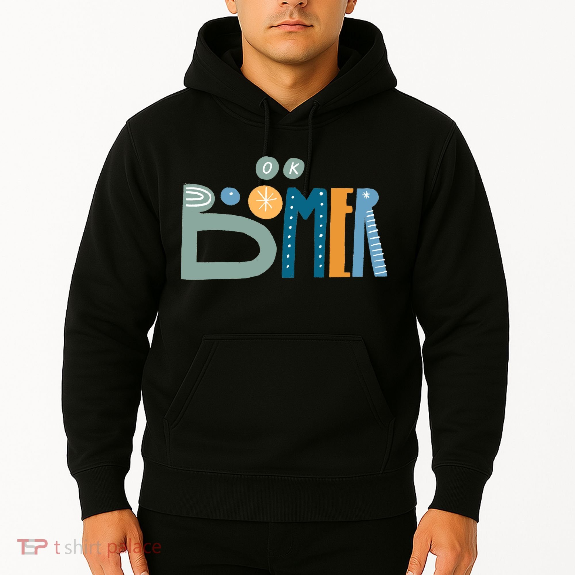Ok Boomer Retro Style Hoodie