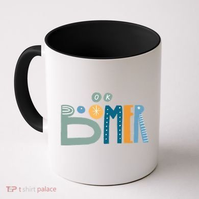 Ok Boomer Retro Style Coffee Mug