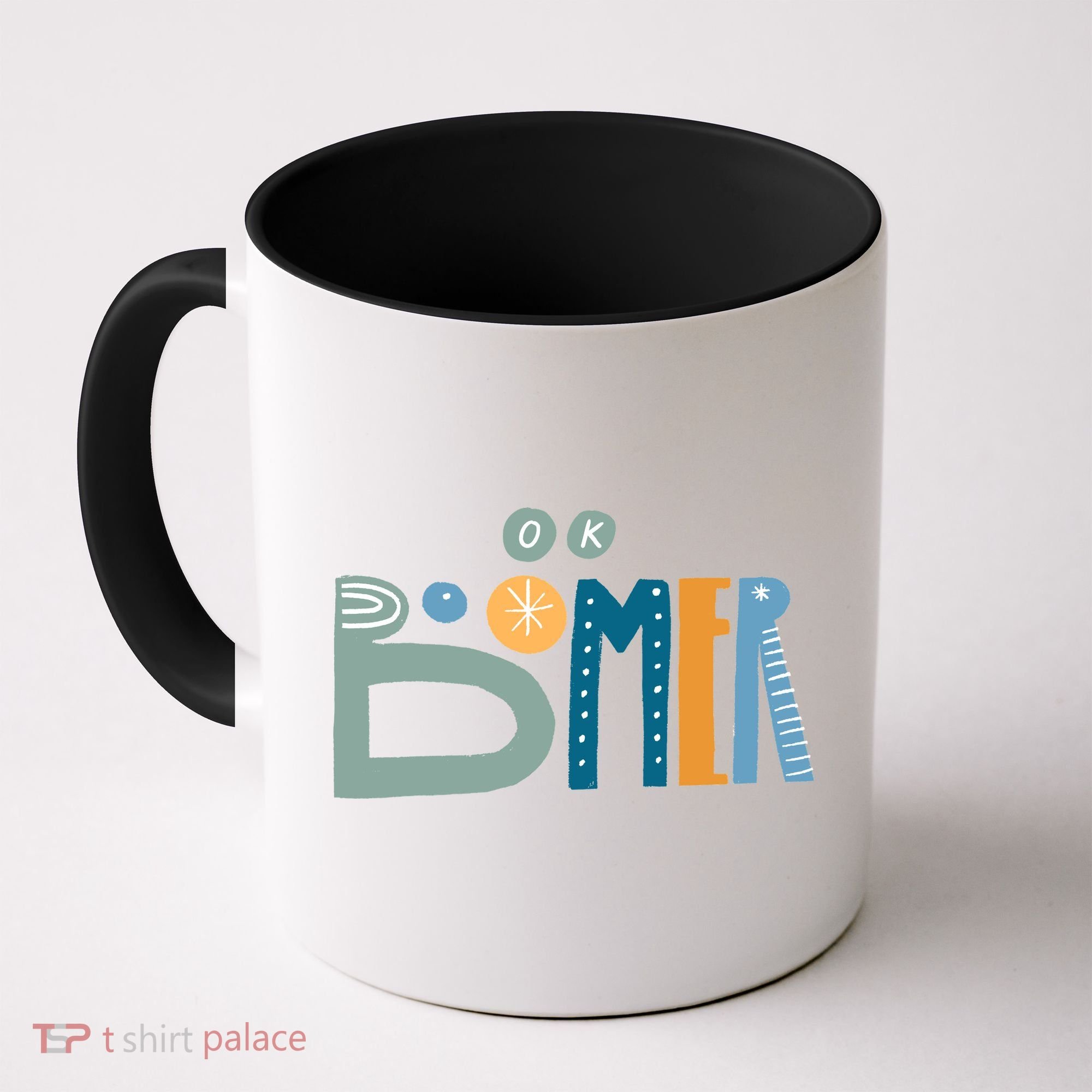 Ok Boomer Retro Style Coffee Mug