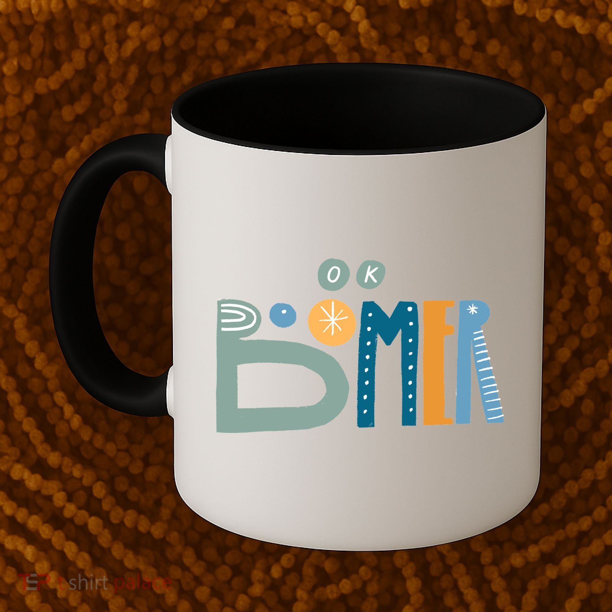 Ok Boomer Retro Style Coffee Mug