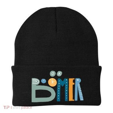 Ok Boomer Retro Style Beanie