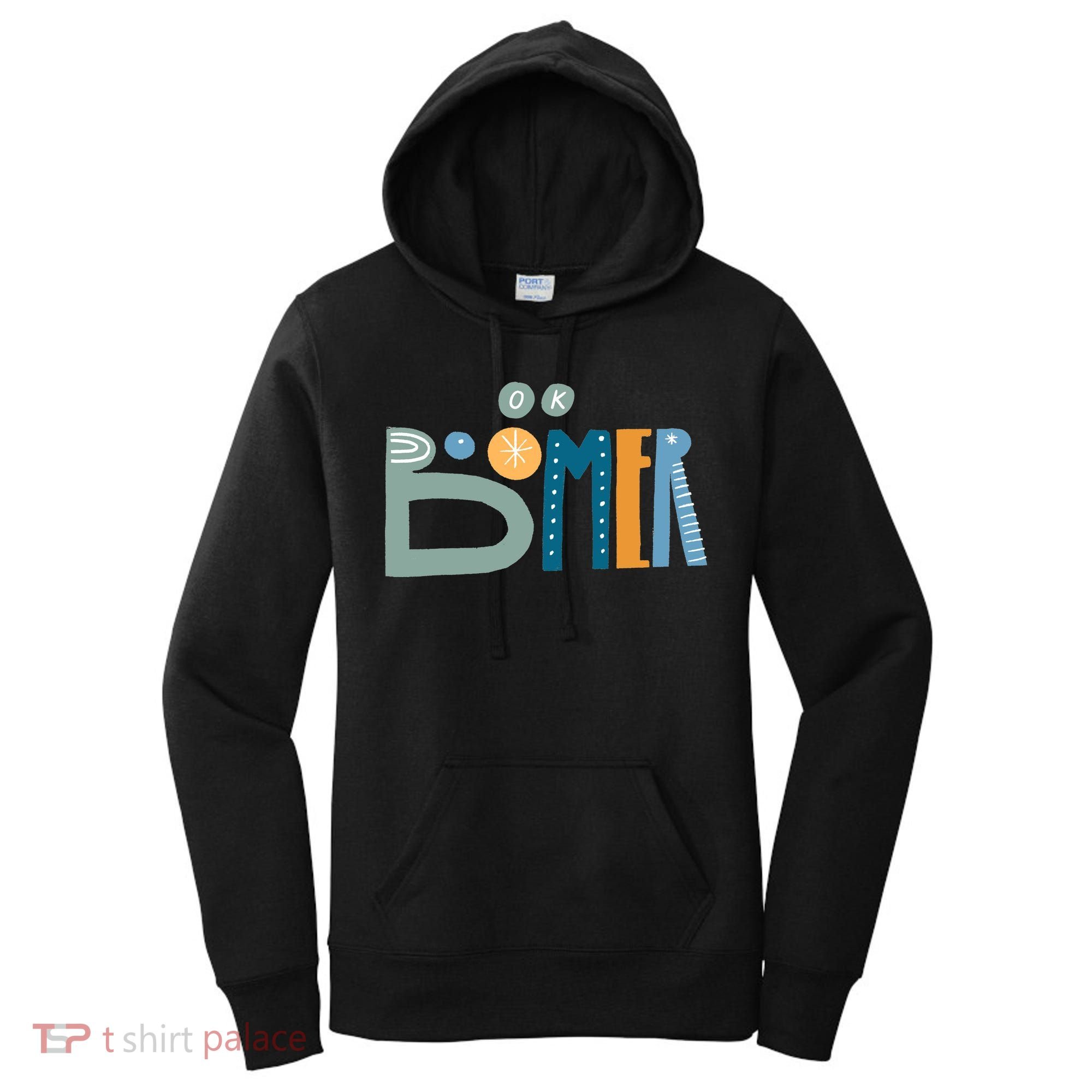 Ok Boomer Retro Style Women's Hoodie