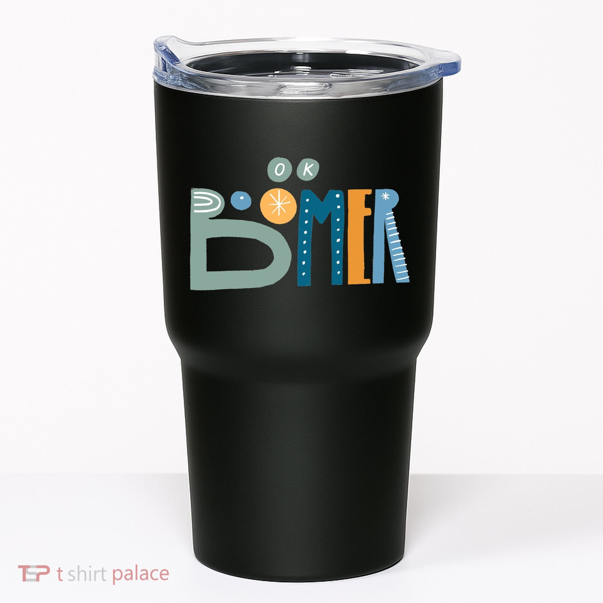 Ok Boomer Retro Style Tumbler