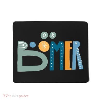 Ok Boomer Retro Style Mousepad