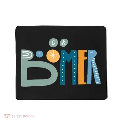 Ok Boomer Retro Style Mousepad