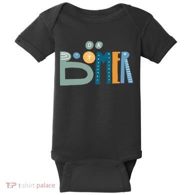 Ok Boomer Retro Style Baby Bodysuit