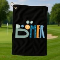 Ok Boomer Retro Style Golf Towel thumb 1